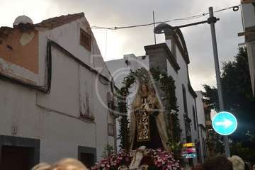 Misa y procesión de la Virgen de Telde en Los Llanos de Telde (Foto TA)